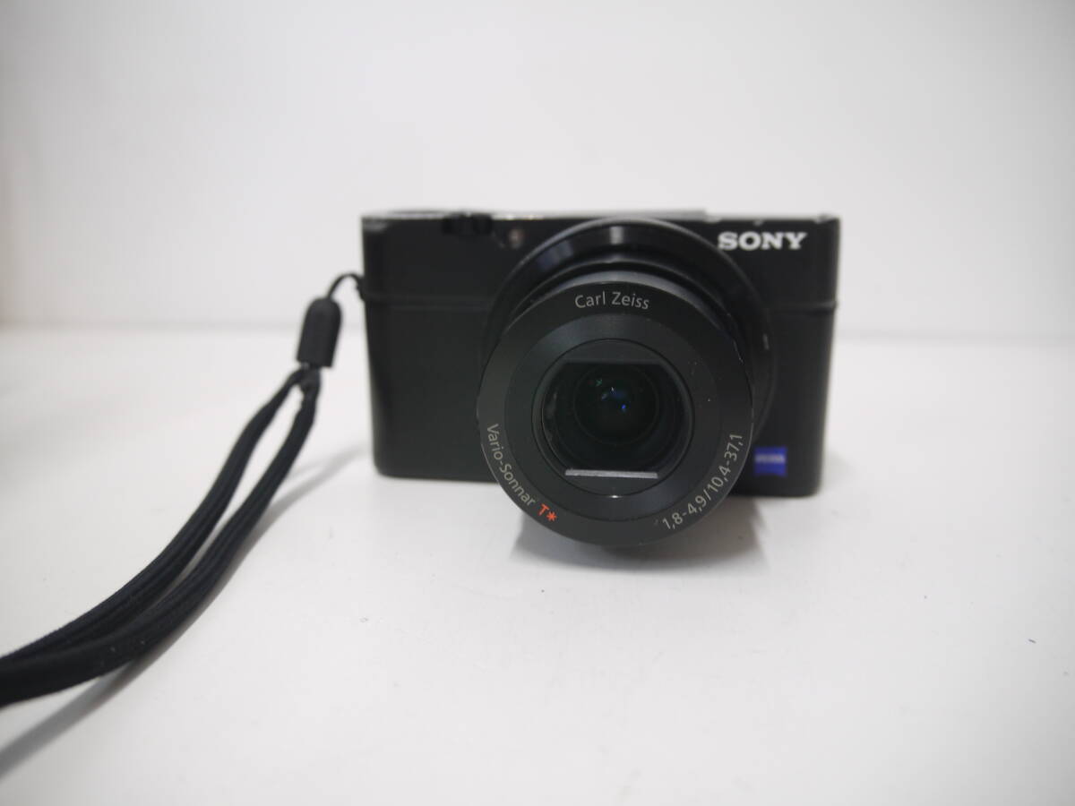 539 SONY Cyber-shot DSC-RX100 CarlZeiss Vario-Sonnar T* 1.8-4.9/10.4-37.1 ソニー サイバーショット デジカメ バッテリー付 コンデジ_画像1