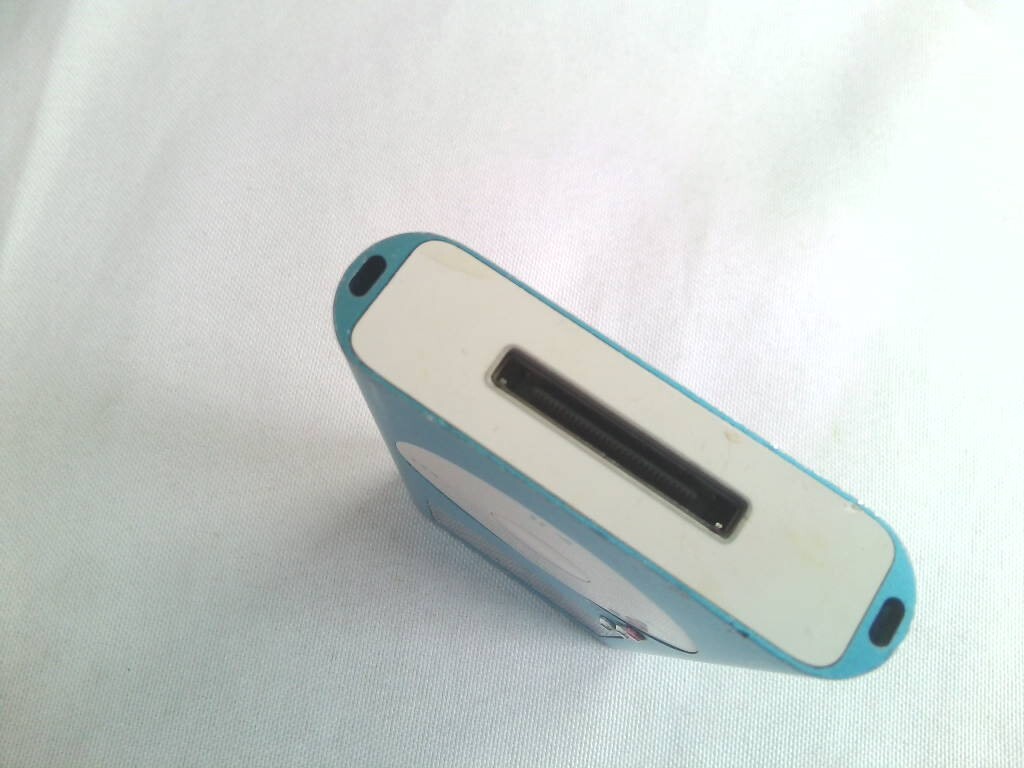 iPod mini A1051 4GB голубой no. 2 поколение корпус только * рабочий товар! жидкокристаллический трещина 