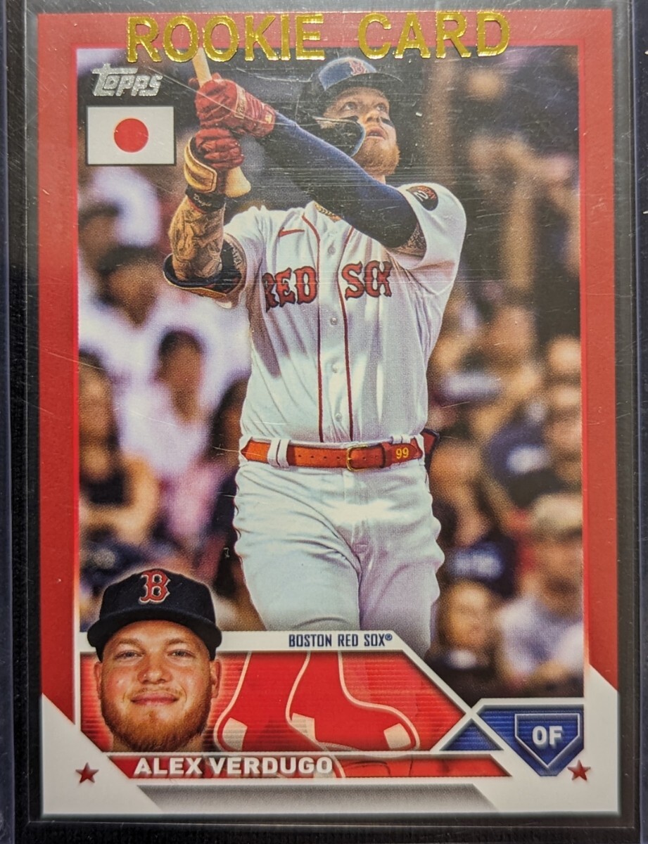 1/5 Topps Japan Edition 2023 Alex Verdugo アレックス・ベルドゥーゴ Red Sox Yankees ヤンキース 5枚限定 1st Number _画像1