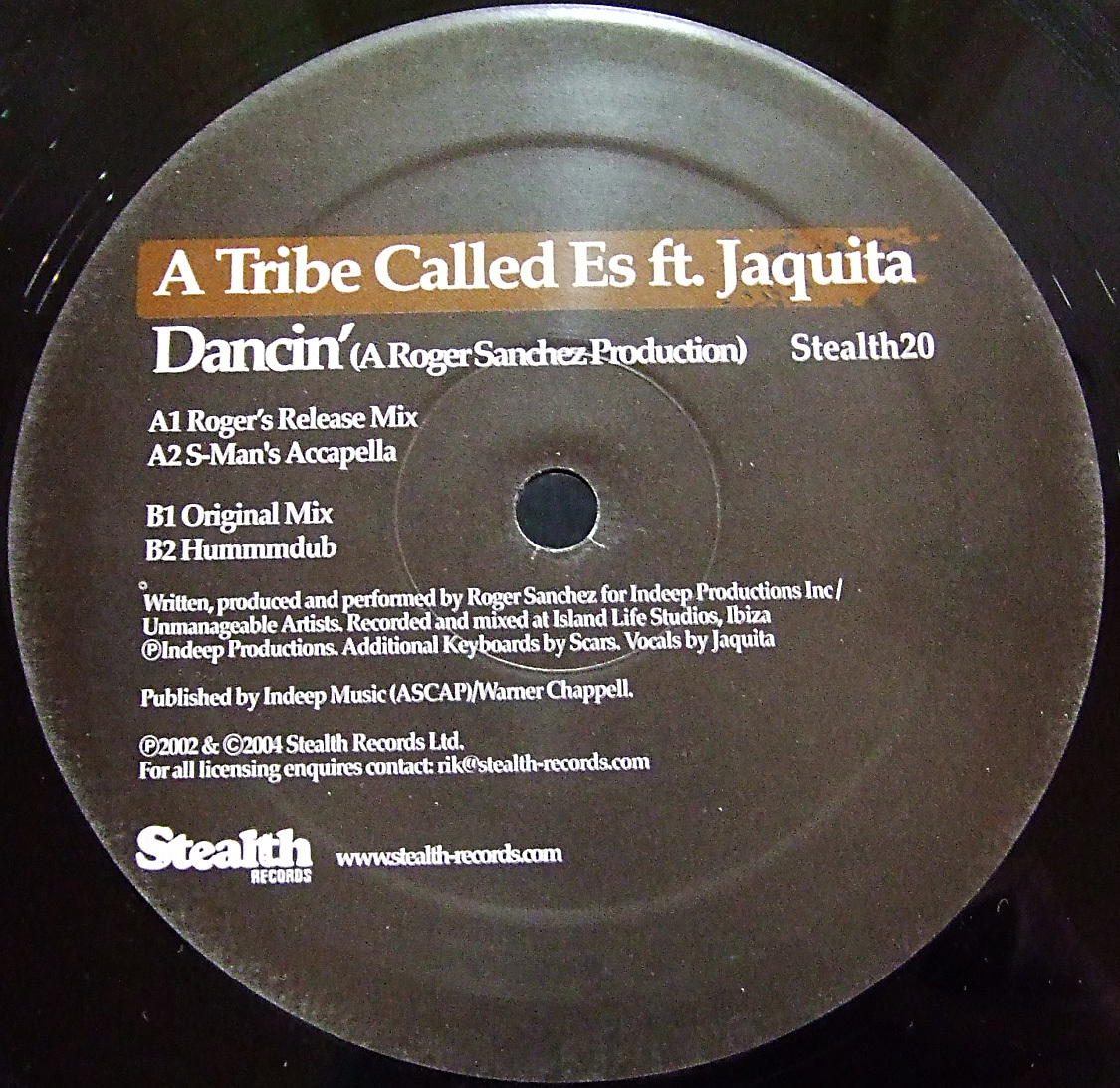 d*tab A Tribe Called Es ft. Jaquita: Dancin' ['05 House]_画像3