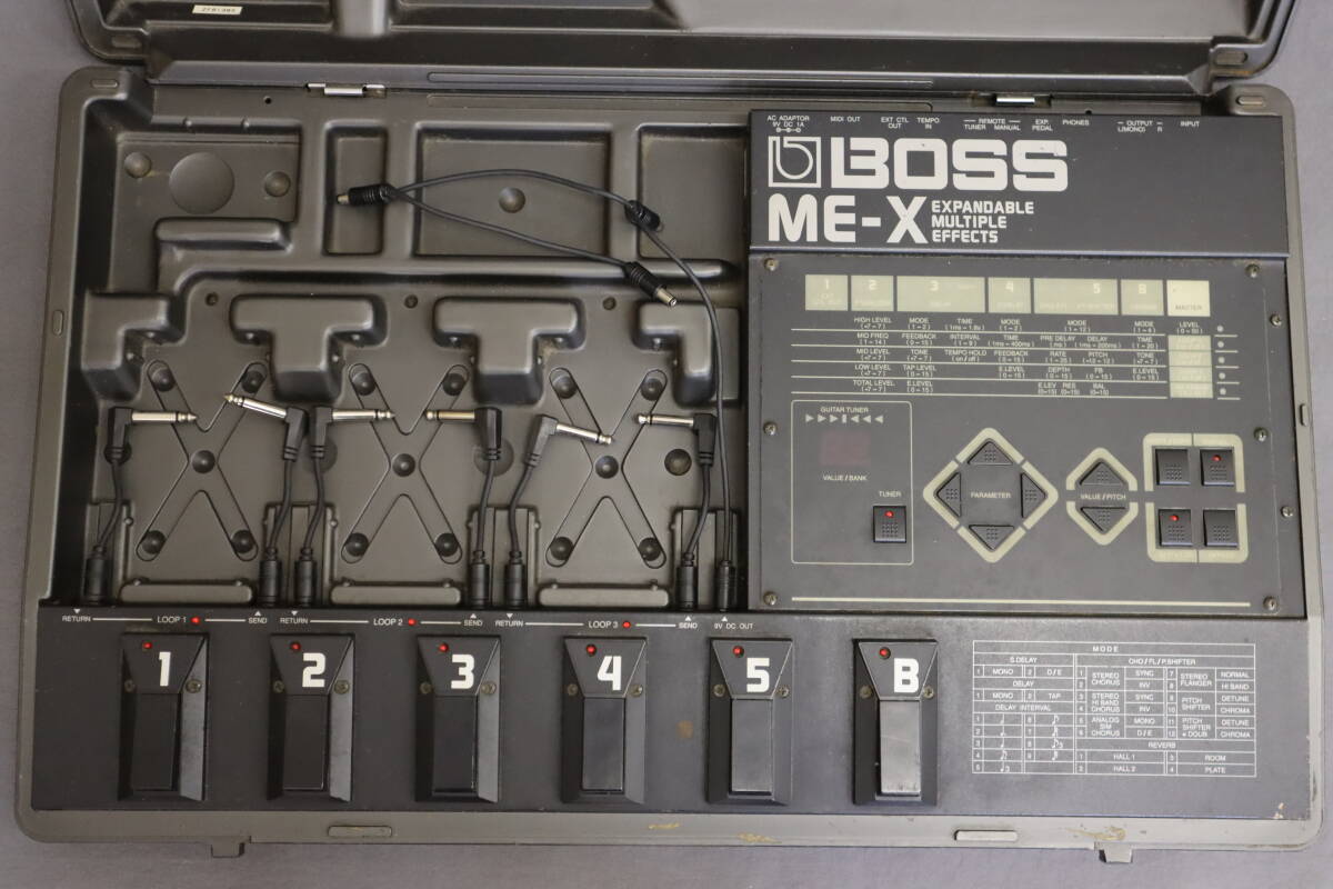 ■BOSS ME-X EXPANDABLE MULTIPLE EFFECTS ボス ギターマルチエフェクターボードの画像1