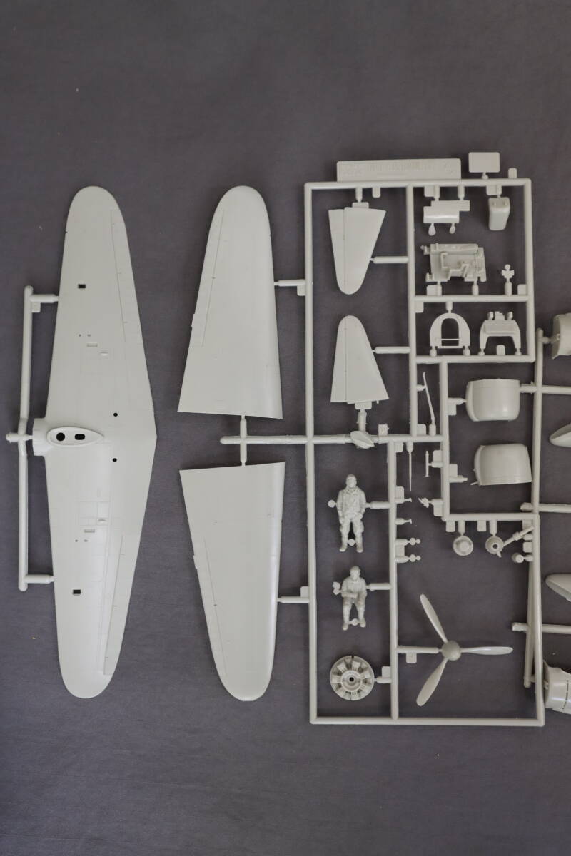 ◆当時物 未組立 TAMIYA 二式水戦 日本海軍二式水上戦闘機 1/48 タミヤ 田宮模型の画像7