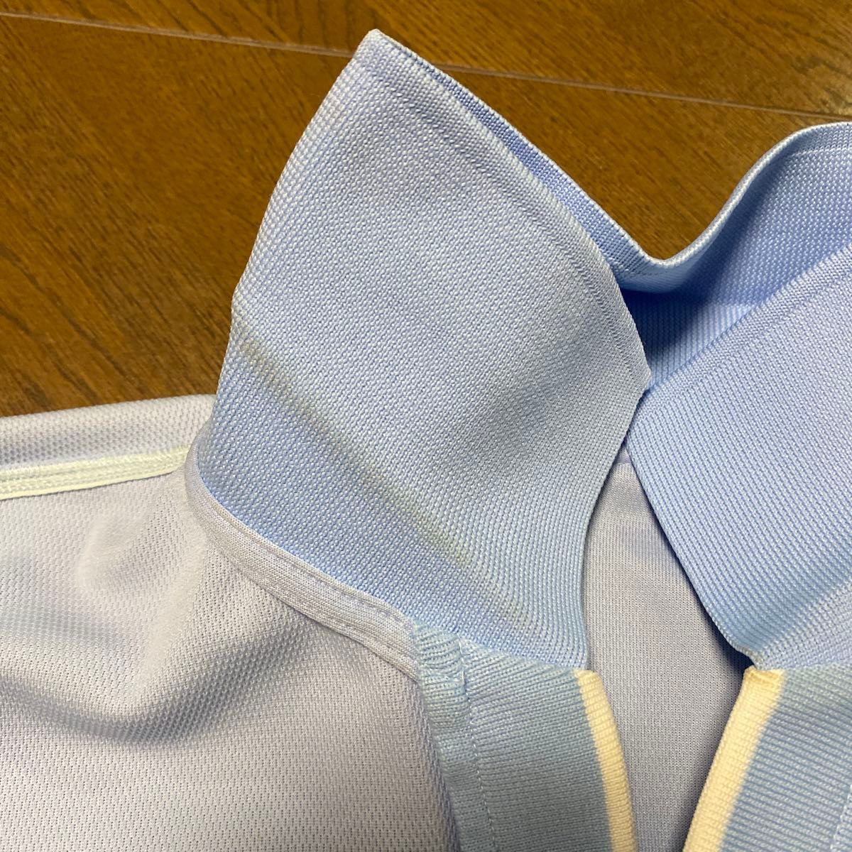 【XXIO】ゼクシオ　ゴルフ半袖ポロシャツ　ブルー　M  ゴルフウェア　日本製　 半袖シャツ GOLF
