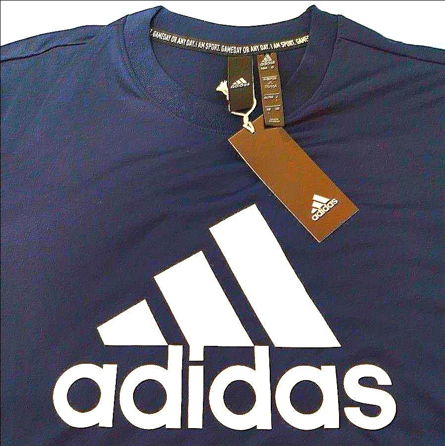 【新品】アディダス adidas バッジ オブ スポーツ 半袖 Tシャツ/Lサイズ