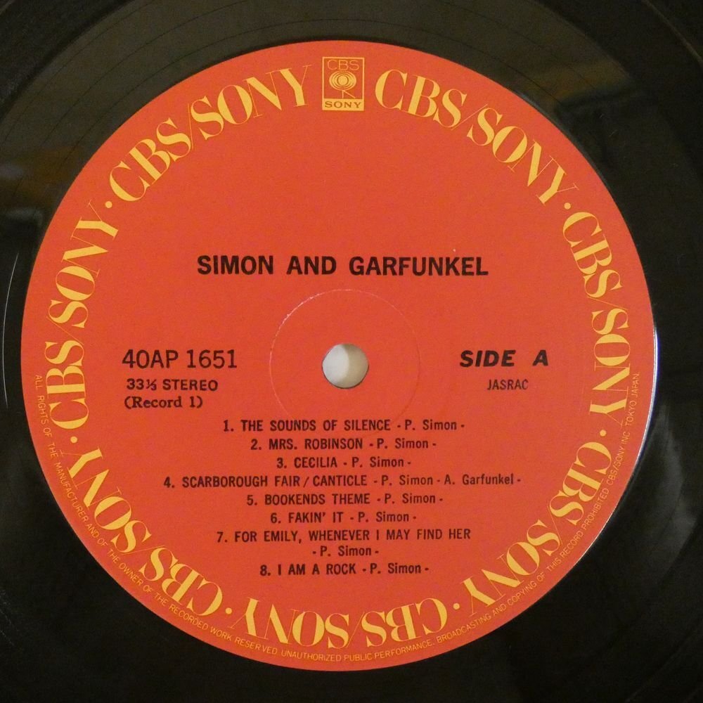 47054820;【帯付/2LP/見開き】Simon and Garfunkel / Greatest Hits 緑のモニュメントの画像3