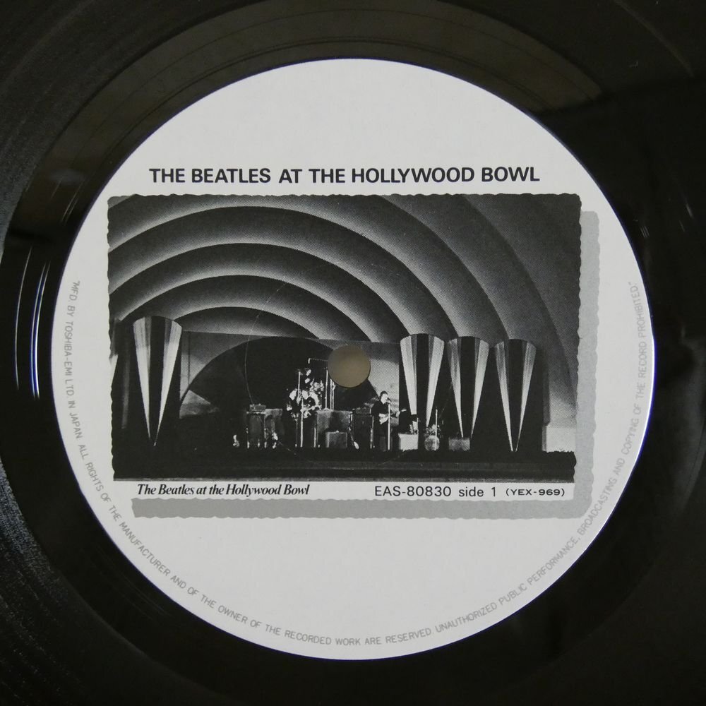 47055070;【国内盤/美盤/見開き】The Beatles ザ・ビートルズ / The Beatles At The Hollywood Bowlの画像3