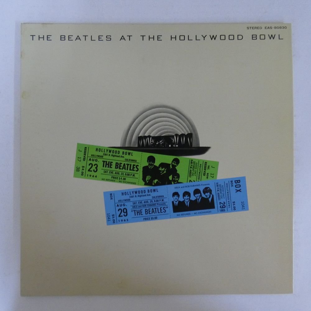 47055070;【国内盤/美盤/見開き】The Beatles ザ・ビートルズ / The Beatles At The Hollywood Bowlの画像1