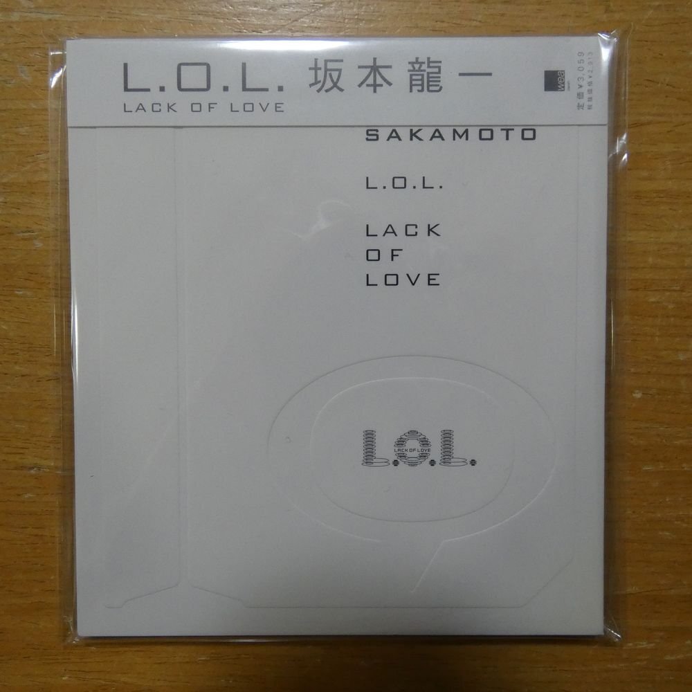 4943674016778;【CD】坂本龍一 / L.O.L. LACK OF LOVE WPC6-10080の画像1