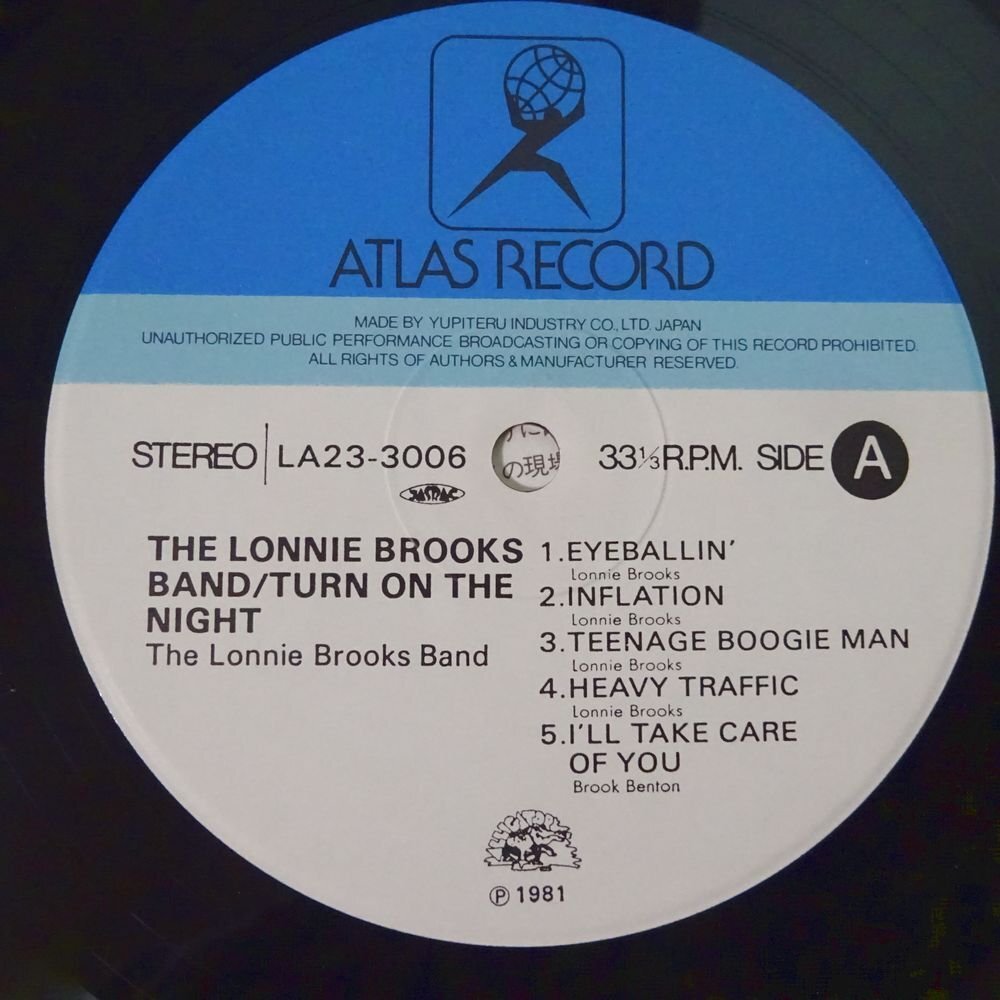 11185007;【帯付き/Aligator】The Lonnie Brooks Band / Turn On The Night 昨日アリゾナ今日シカゴ、あいつが噂のブルース流れ者の画像3