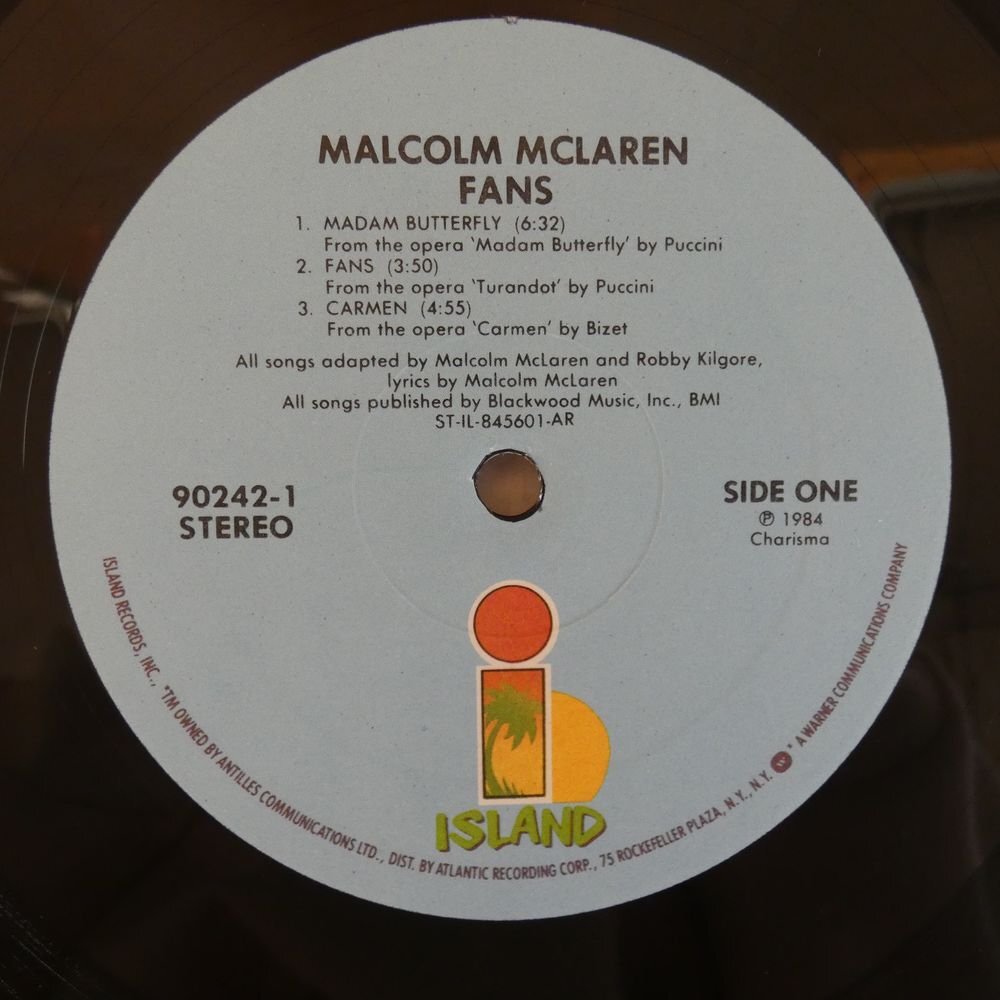 46069855;【US盤/シュリンク】Malcolm McLaren / Fansの画像3