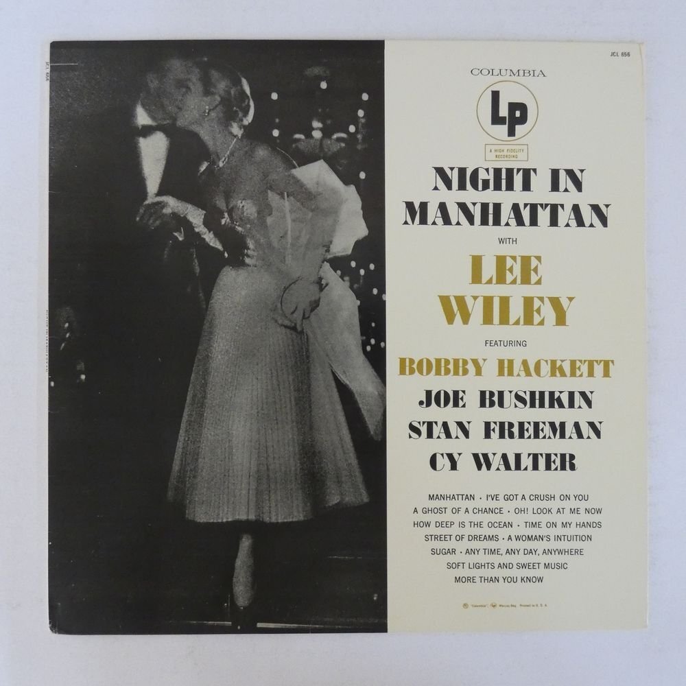 46069978;【US盤】Lee Wiley, Bobby Hackett / Night in Manhattanの画像1