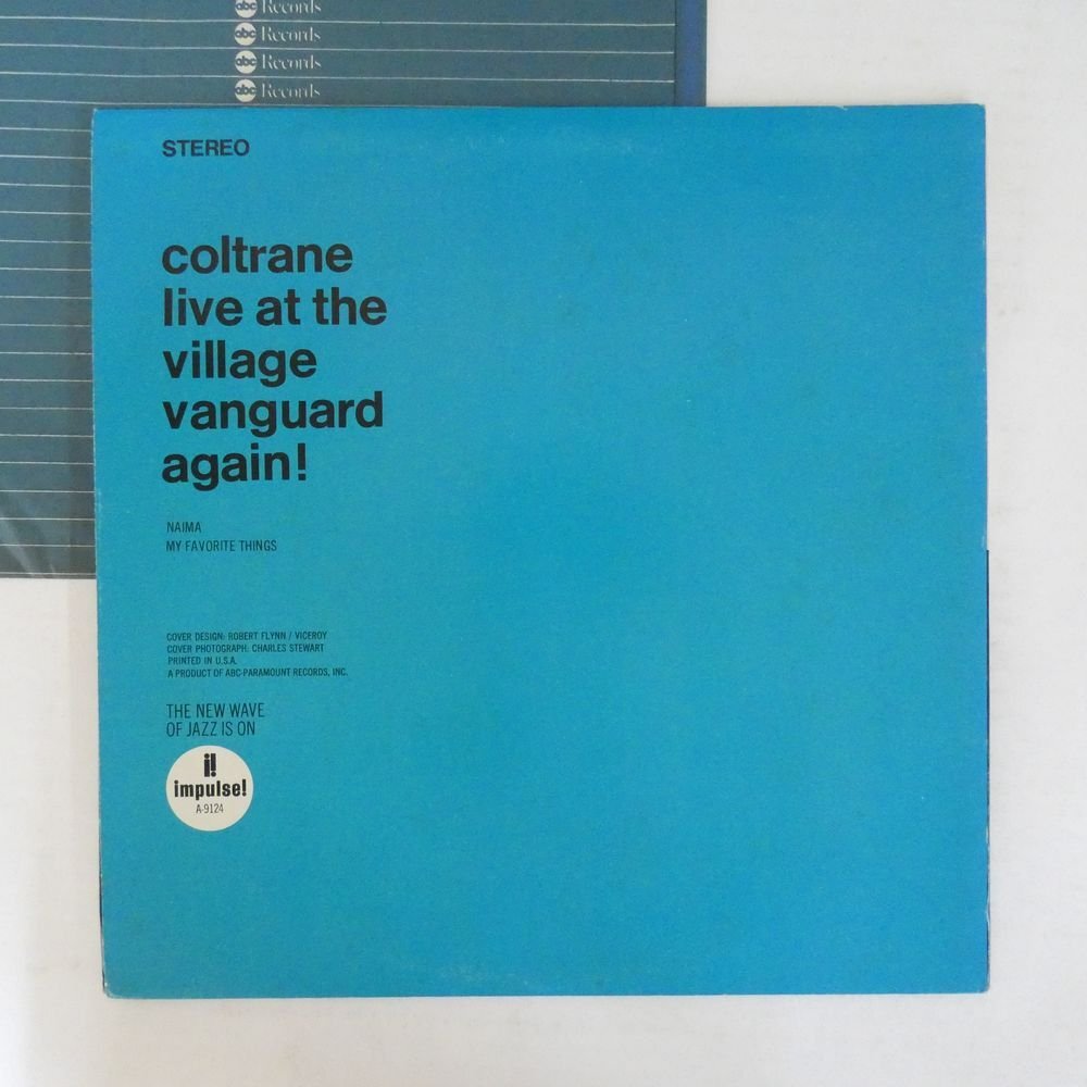 46069996;【US盤/Impulse/見開き】John Coltrane / Live At The Village Vanguard Again!_画像2