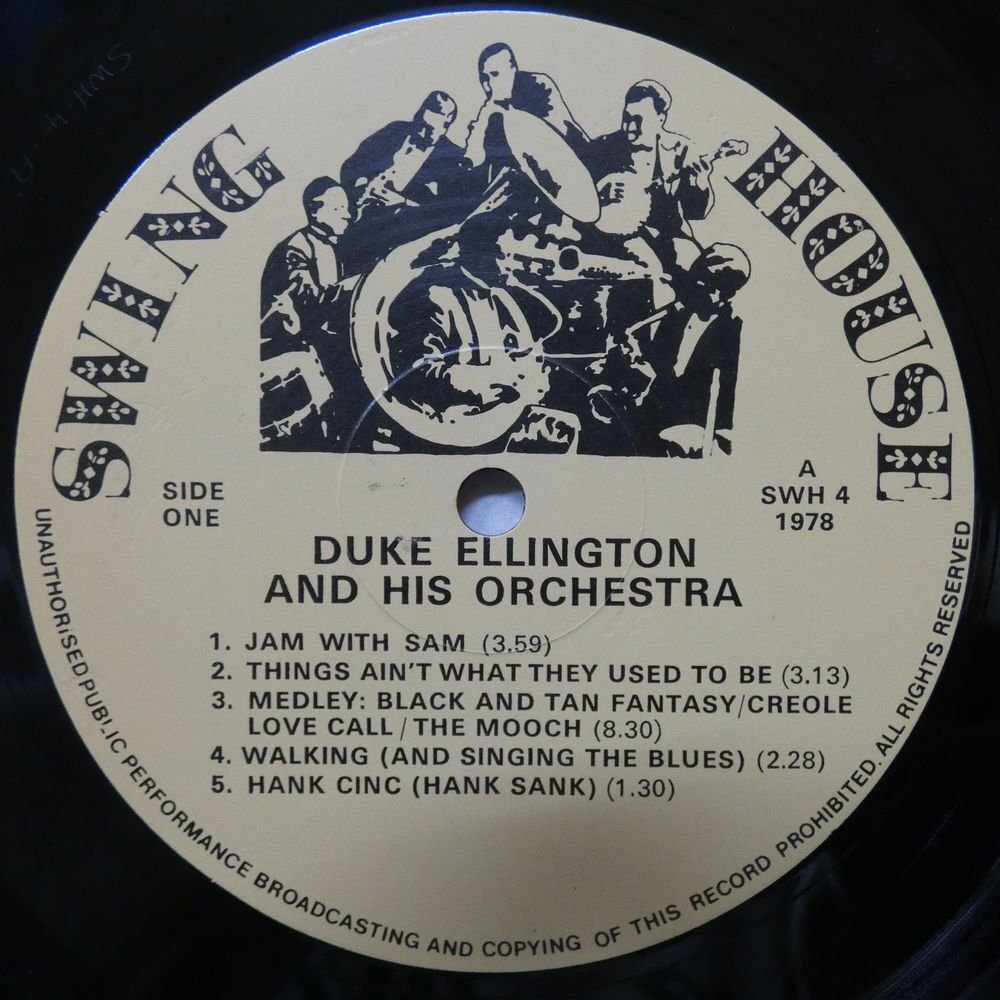 46070192;【UK盤/SwingHouse/コーティングジャケ/限定シリアル】Duke Ellington / The Elegant Mister Ellingtonの画像3