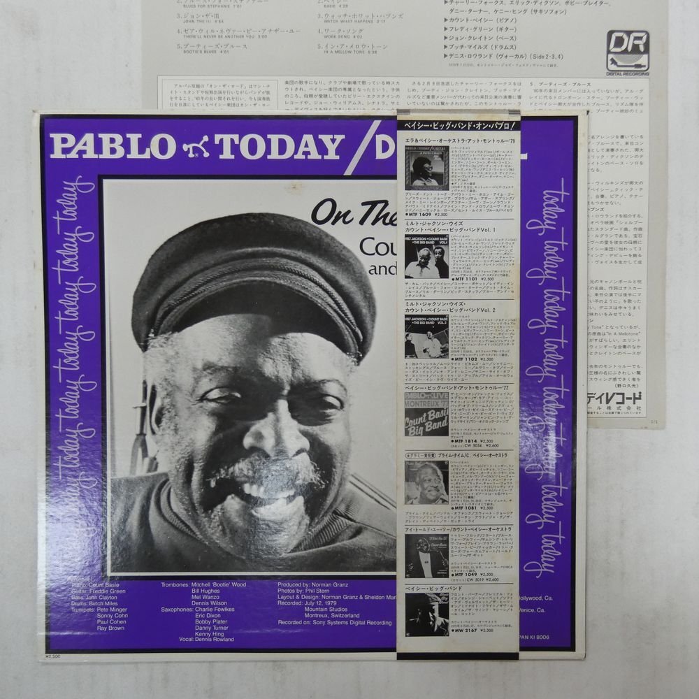 46070338;【帯付/PABLO/美盤】Count Basie and Orchestra / On the Road オン・ザ・ロード'79の画像2