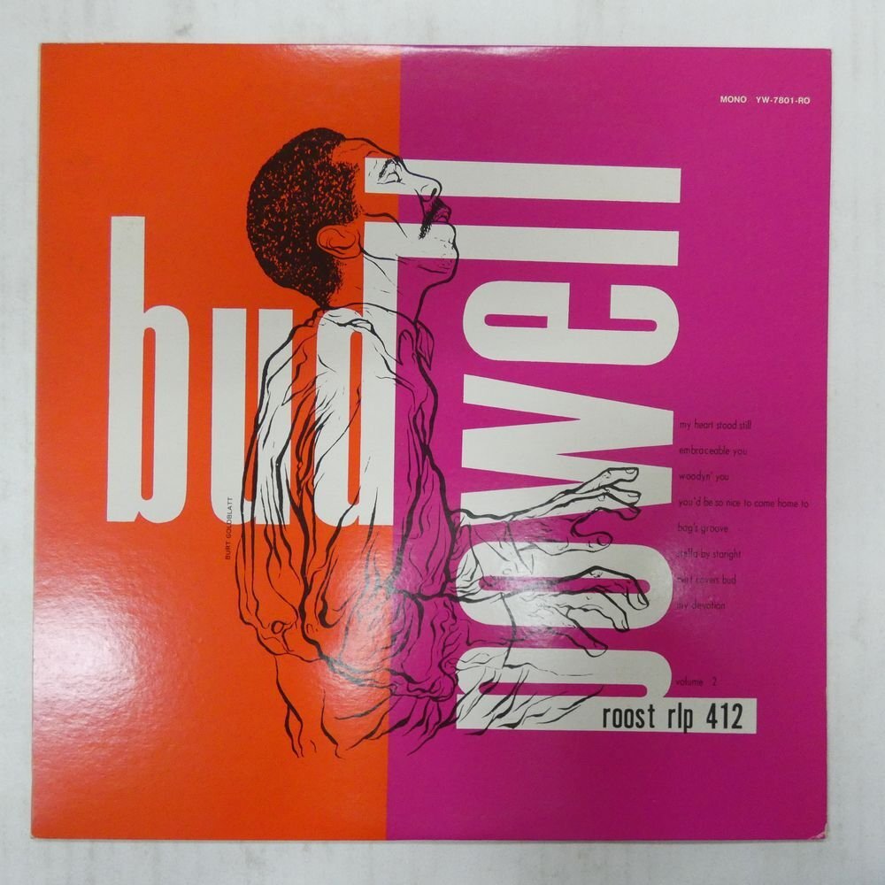 46070556;【国内盤/ROYAL ROOST/MONO/美盤】The Bud Powell Trio / S.T. バド・パウエルの芸術_画像1