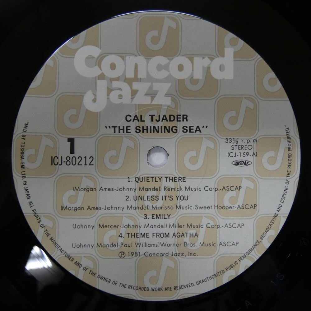 46070620;【帯付/CONCORD JAZZ/美盤】Cal Tjader / The Shining Seaの画像3