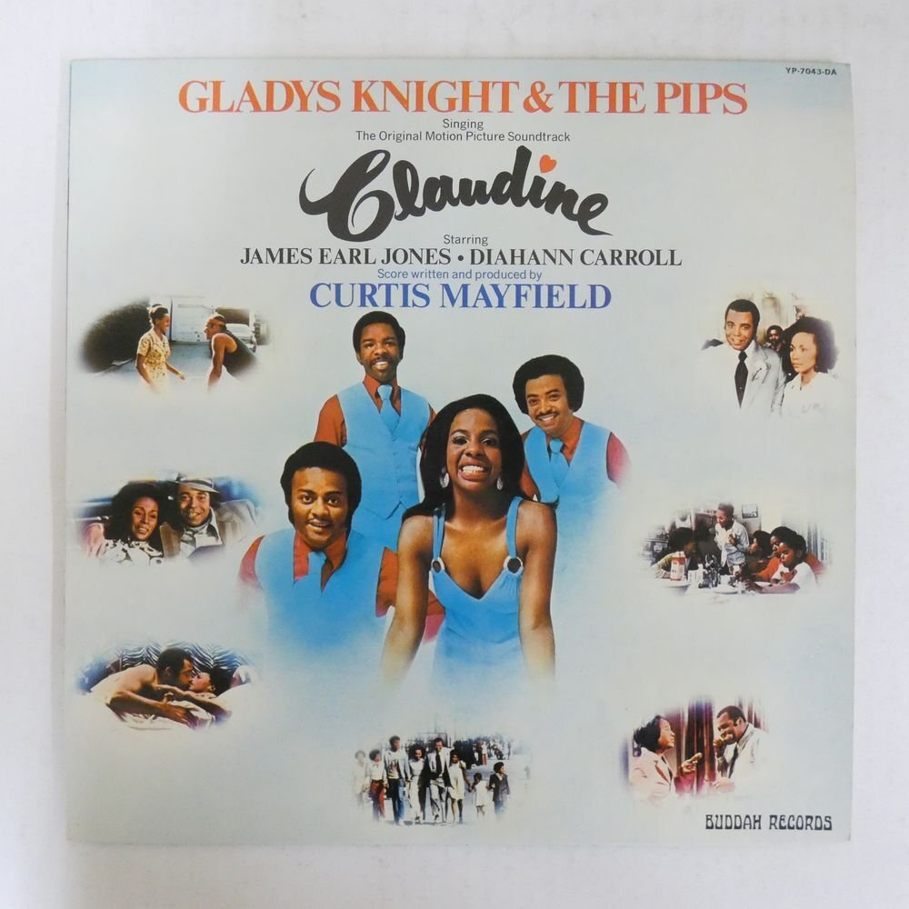 46070873;【国内盤】Gladys Knight & The Pips , Curtis Mayfield / Claudineの画像1