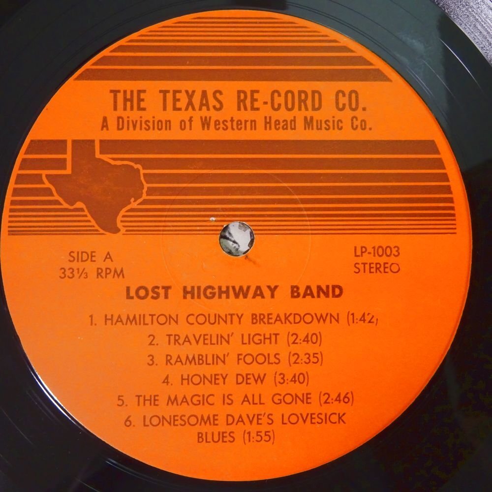 10024518;【US盤/シュリンク】Lost Highway Band / Travelin' Light_画像3