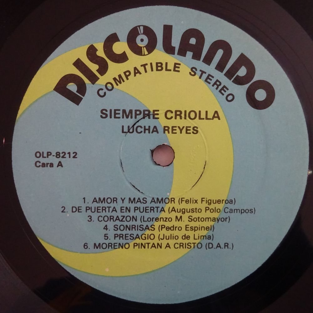 11185404;【US盤/Latin】Lucha Reyes / Siempre Criollaの画像3