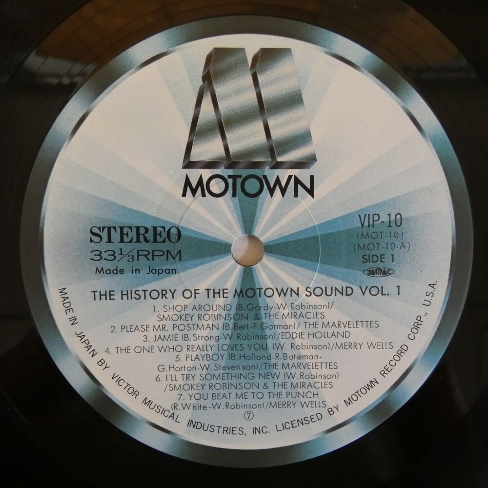 46070926;【帯付/2LP/見開き/美盤】V.A.(Smokey Robinson & The Miracles etc.) / The History of the Motown Sound Vol.1の画像3