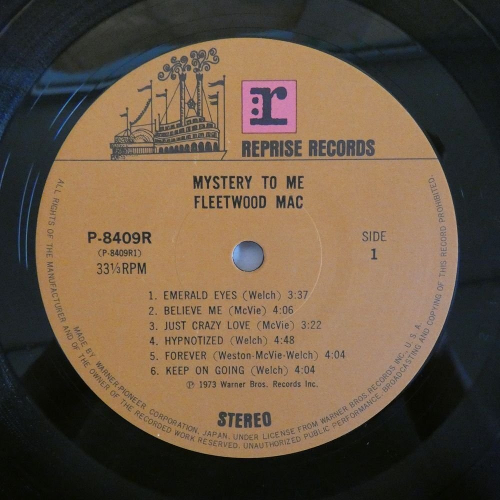 46071014;【国内盤/見開き/美盤】Fleetwood Mac / Mystery To Me 神秘の扉の画像3