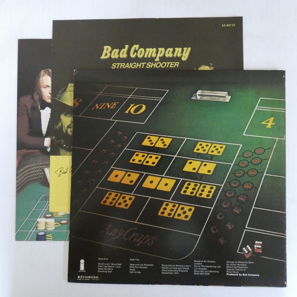 46071085;【国内盤】Bad Company / Straight Shooter_画像2