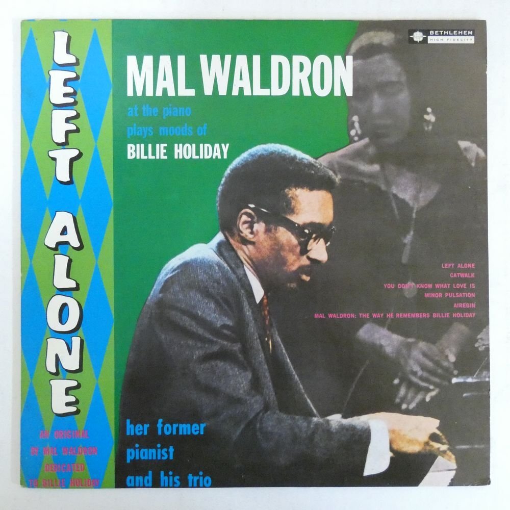 46071209;【国内盤/BETHLEHEM】Mal Waldron / Left Alone - Plays Moods Of Billie Holidayの画像1