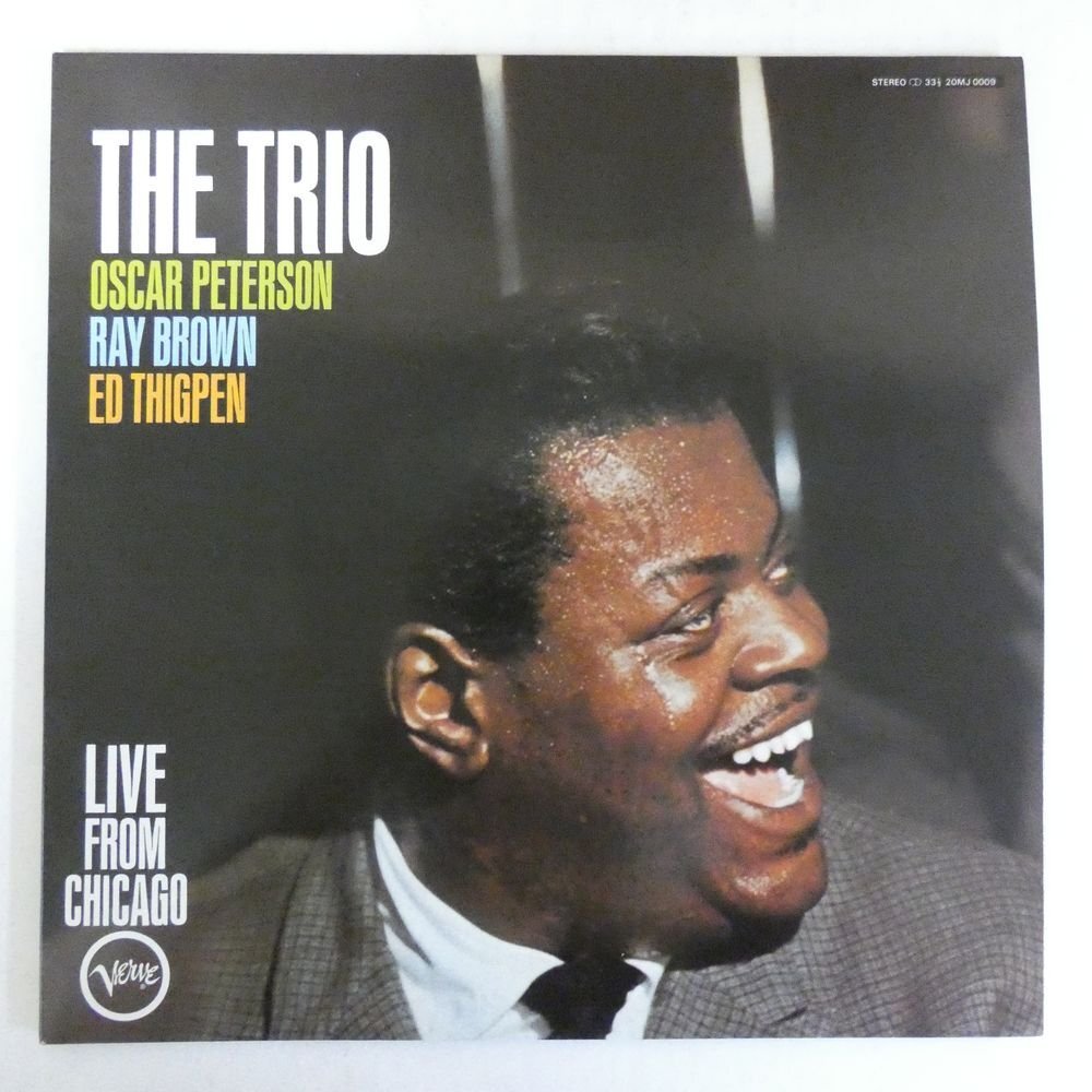 46071200;【国内盤/Verve/見開き】The Oscar Peterson Trio / The Trio : Live From Chicagoの画像1