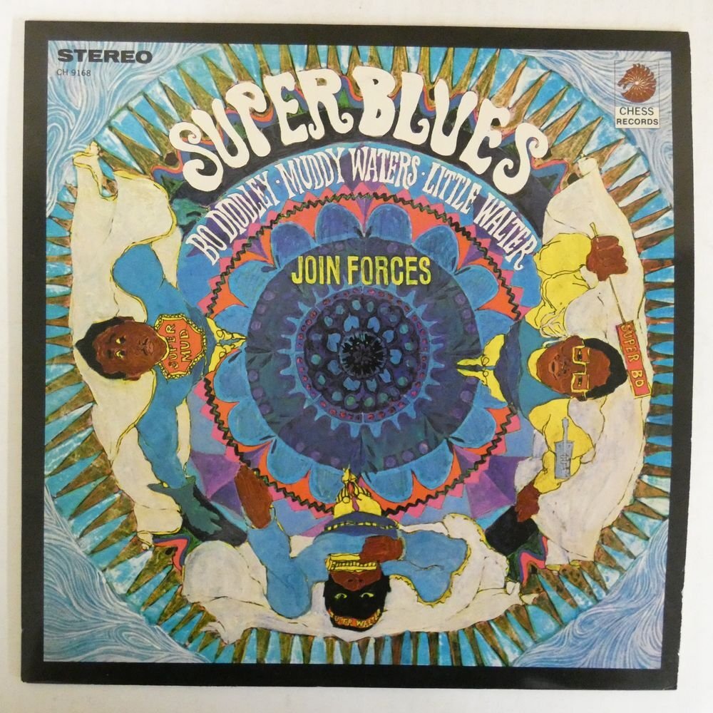 46071299;【US盤/CHESS/美盤】Bo Diddley, Little Walter, Muddy Waters/Super Bluesの画像1