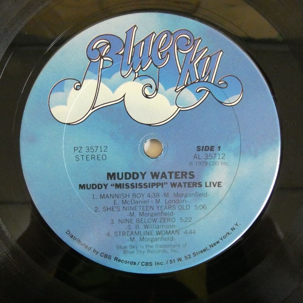 46071307;【US盤/Blue Sky】Muddy Waters / Muddy Mississippi Waters Liveの画像3