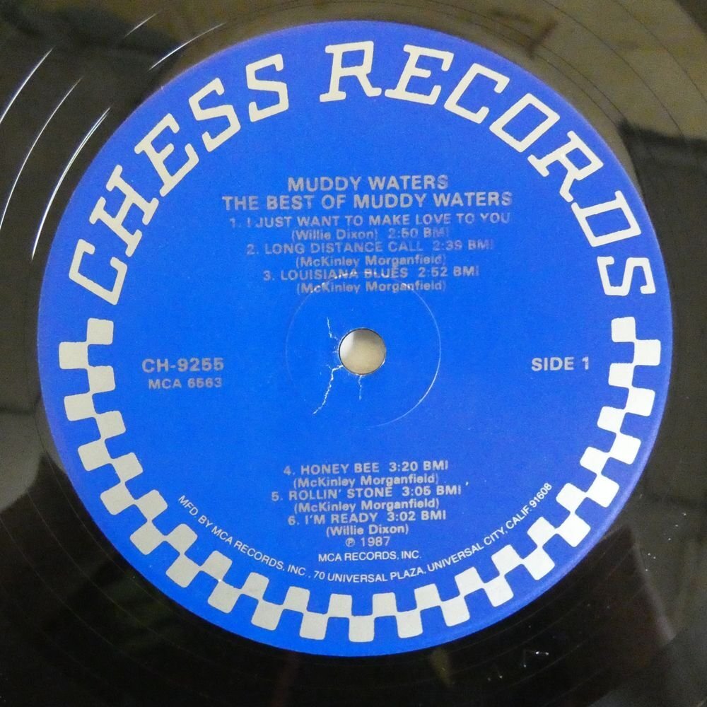 46071310;【US盤/CHESS】Muddy Waters / The Best Of Muddy Watersの画像3