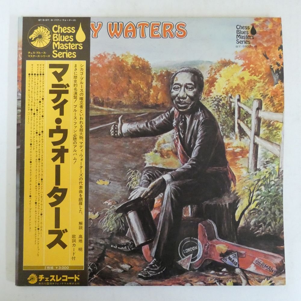 46071313;【帯付/CHESS/2LP/見開き】Muddy Waters / Chess Blues Masters Seriesの画像1