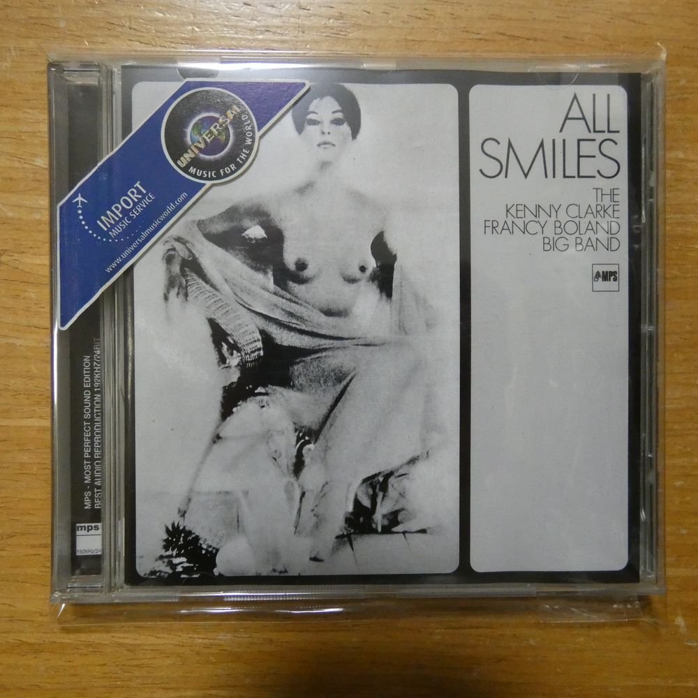 602498147900;【CD/MPS】KENNY CLARKE-FRANCY BOLAND BIG BAND / ALL SMILES 060249814790の画像1