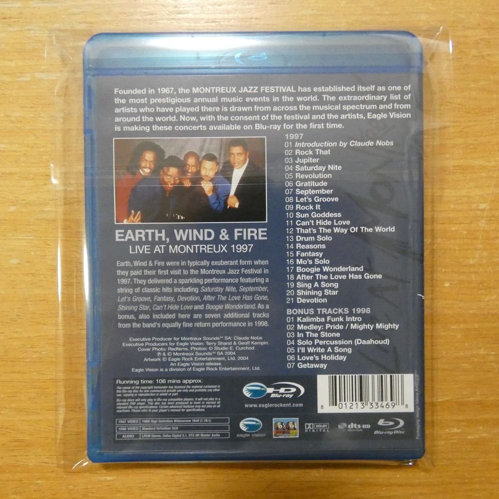 801213334698;【Blu-ray】EARTH,WIND&FIRE / LIVE AT MONTREUX 1997 EVBRD-333469の画像2