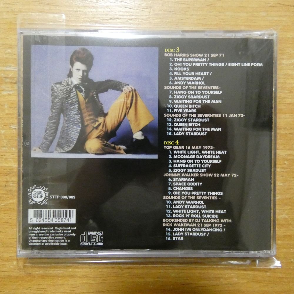 41096875;【2コレクターズCD】DAVID BOWIE / THE RISE AND RISE OF ZIGGY STARDUST VOL.3&4 STTP-088/089の画像2