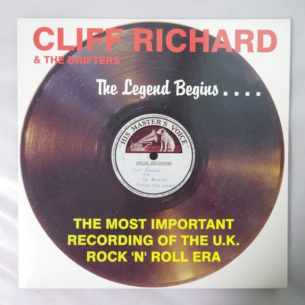 14030490;【UKオリジナル/10inch/MONO/78RPM】Cliff Richard クリフ・リチャード / Breathless ブレスレス_画像1