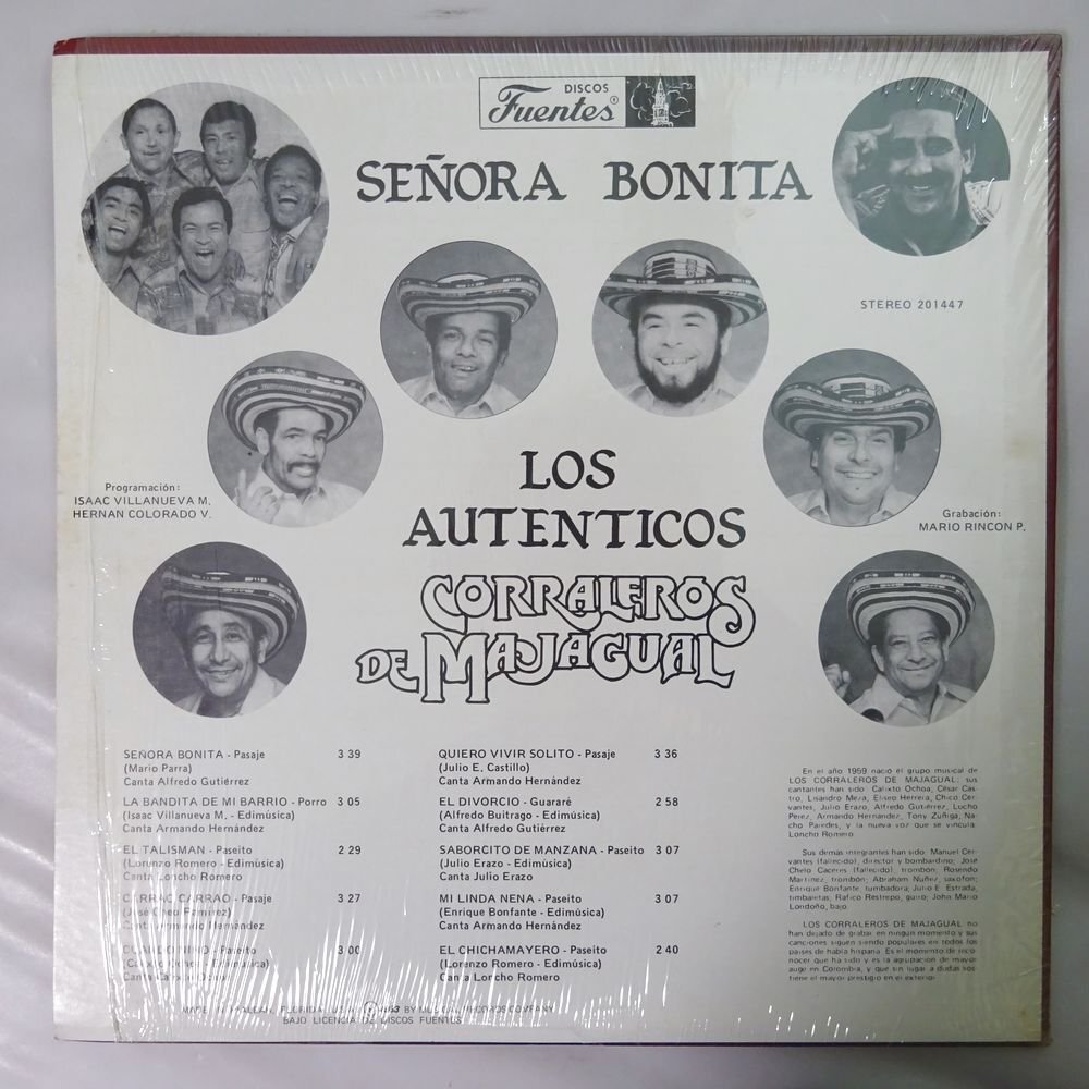 10024794;【US盤/LATIN】Los Corraleros de Majagual / Senora Bonita_画像2