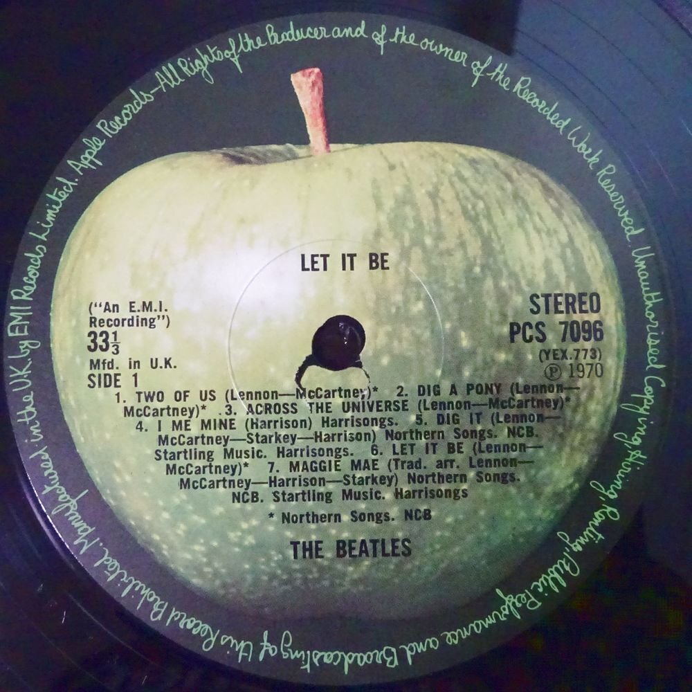 10024687;【UK盤】The Beatles / Let It Beの画像3