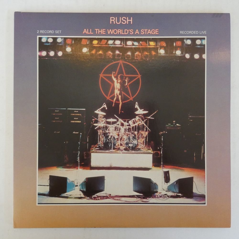 46071441;【US盤/2LP/見開き】Rush / All The World's A Stageの画像1