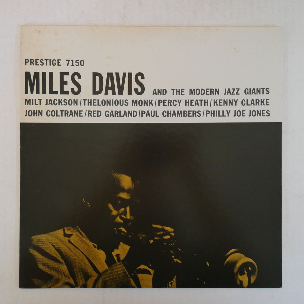 46071423;【国内盤/Prestige/MONO/美盤】Miles Davis / Miles Davis And The Modern Jazz Giantsの画像1