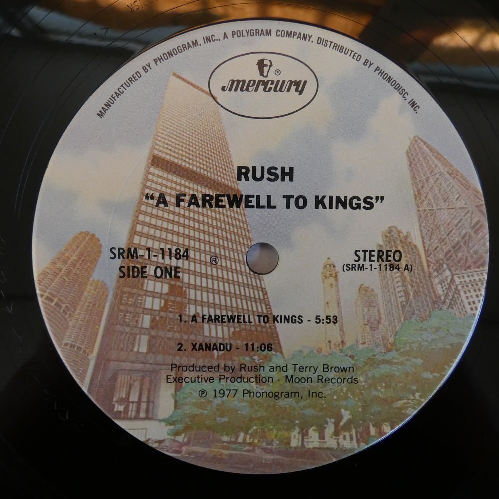 46071440;【US盤/見開き】Rush / A Farewell To Kingsの画像3