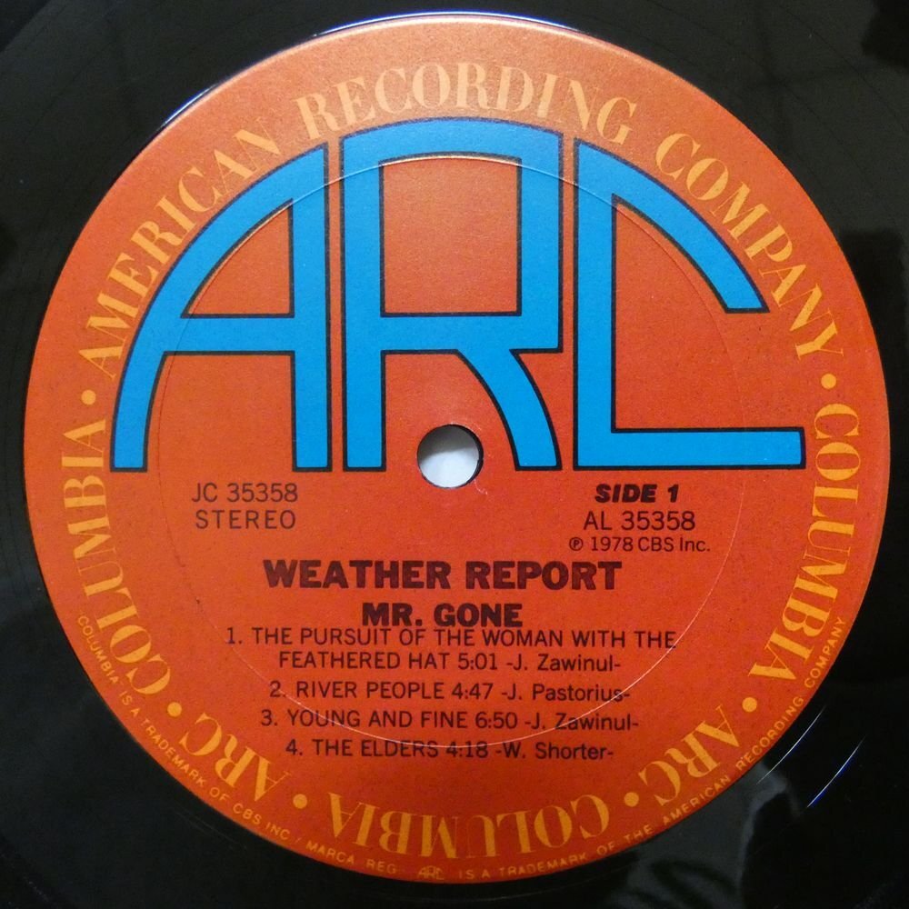 46071630;【US盤/シュリンク】Weather Report / Mr. Goneの画像3