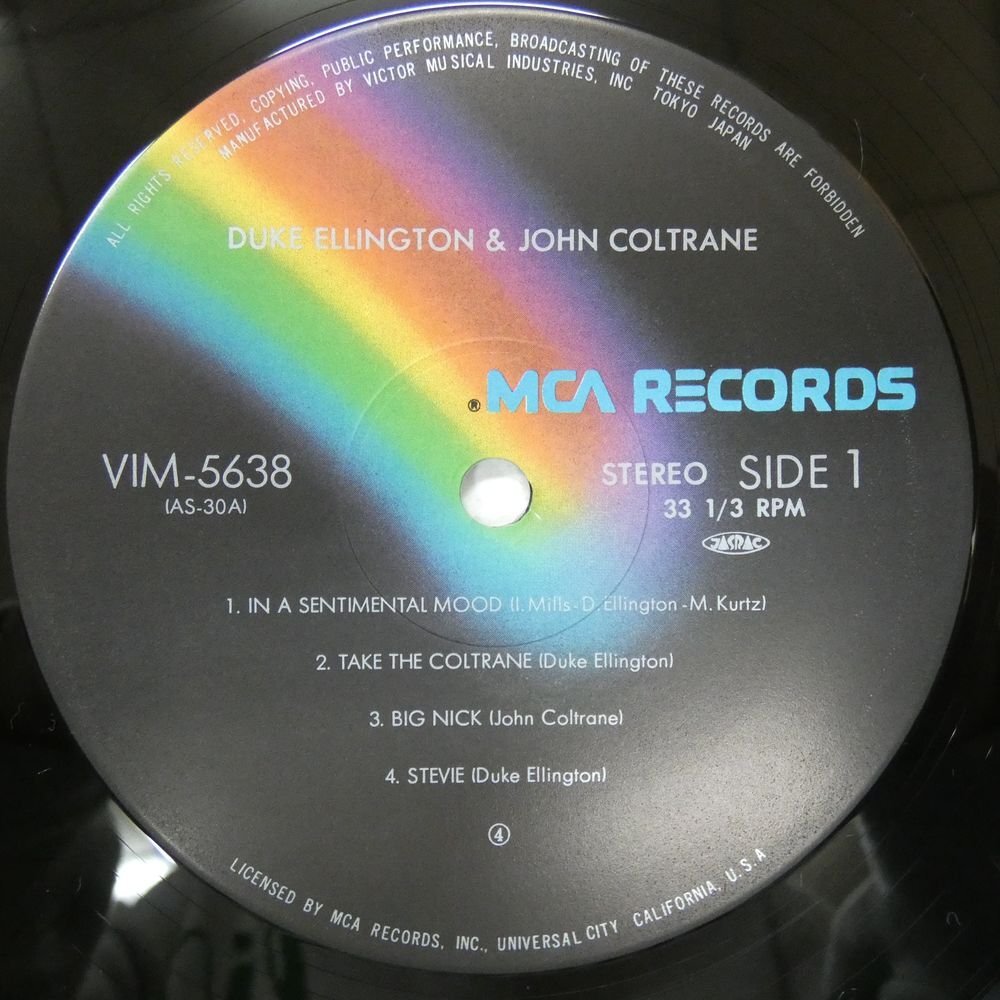 46071716;【帯付/美盤】Duke Ellington & John Coltrane / S.T.の画像3