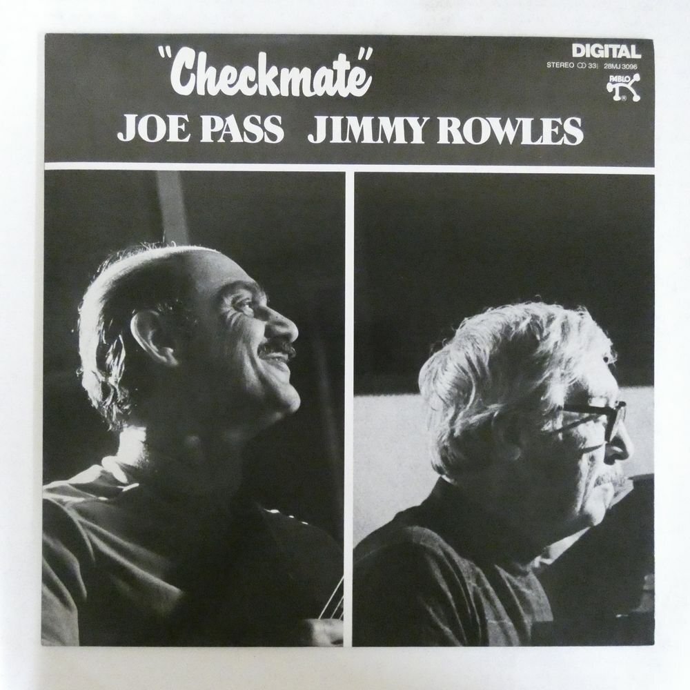 47055917;【国内盤】Joe Pass, Jimmy Rowles / Checkmate_画像1