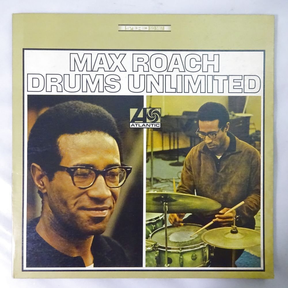11185742;【US盤/Atlantic/黒ファンラベル/見開き】Max Roach / Drums Unlimited_画像1