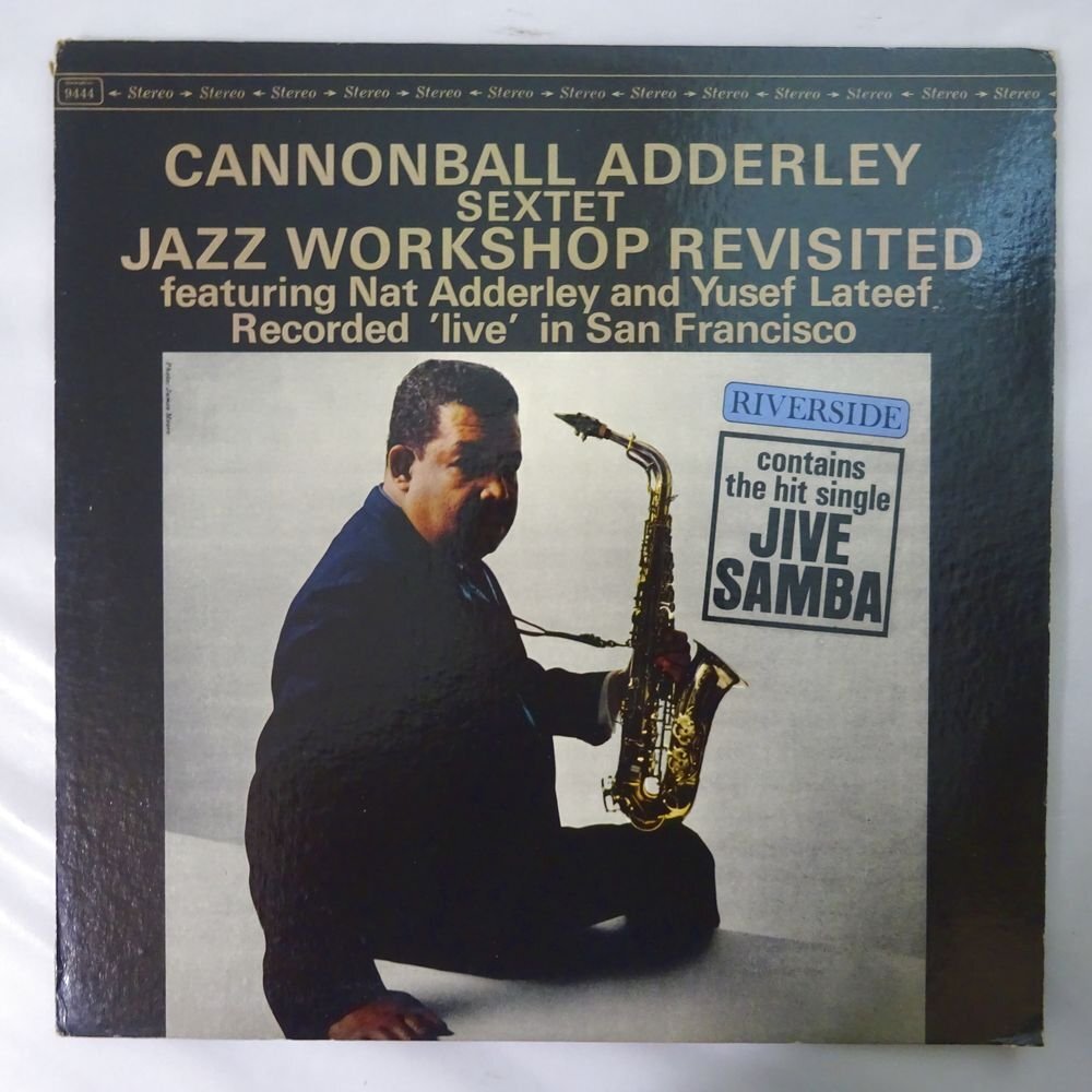 11185755;【US盤/Riverside/黒大ラベル】Cannonball Adderley Sextet / Jazz Workshop Revisitedの画像1