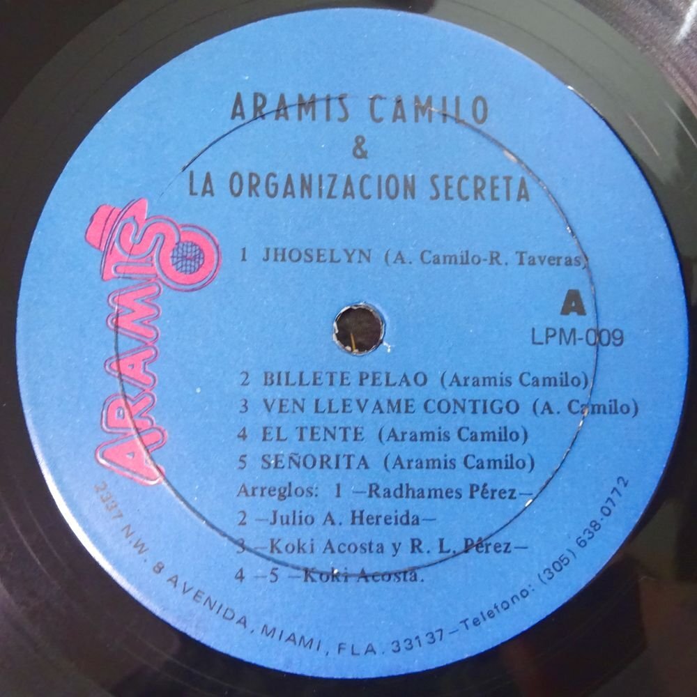 11186017;[Dominican Republic запись /Latin]Aramis Camilo & La Organizacion Secreta / S.T.