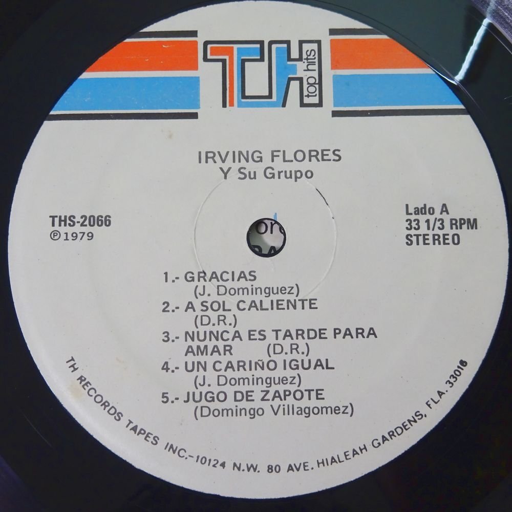11186028;【US盤/Latin】Irving Flores Y Su Grupo / Graciasの画像3
