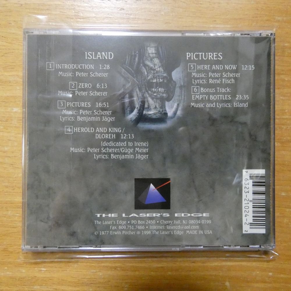 763232102422;【CD/スイス産暗黒シンフォ】ISLAND / PICTURES LE-1024の画像2