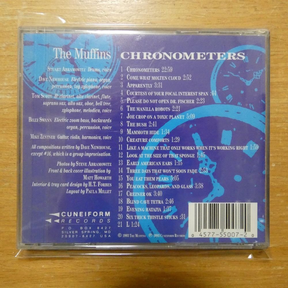 045775500720;【CD】The Muffins / Chronometers CUNEIFORM-55007の画像2